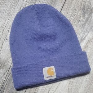 Carhartt | Marlin Purple Kids OSFM Beanie Winter Hat, Rare Discontinued Color